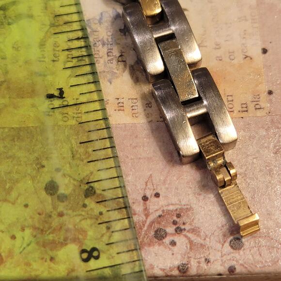 Vintage Watches Folio by Relic Silver Gold Two Tone Ladies Dress Watch FI1048 - Picture 7 of 10